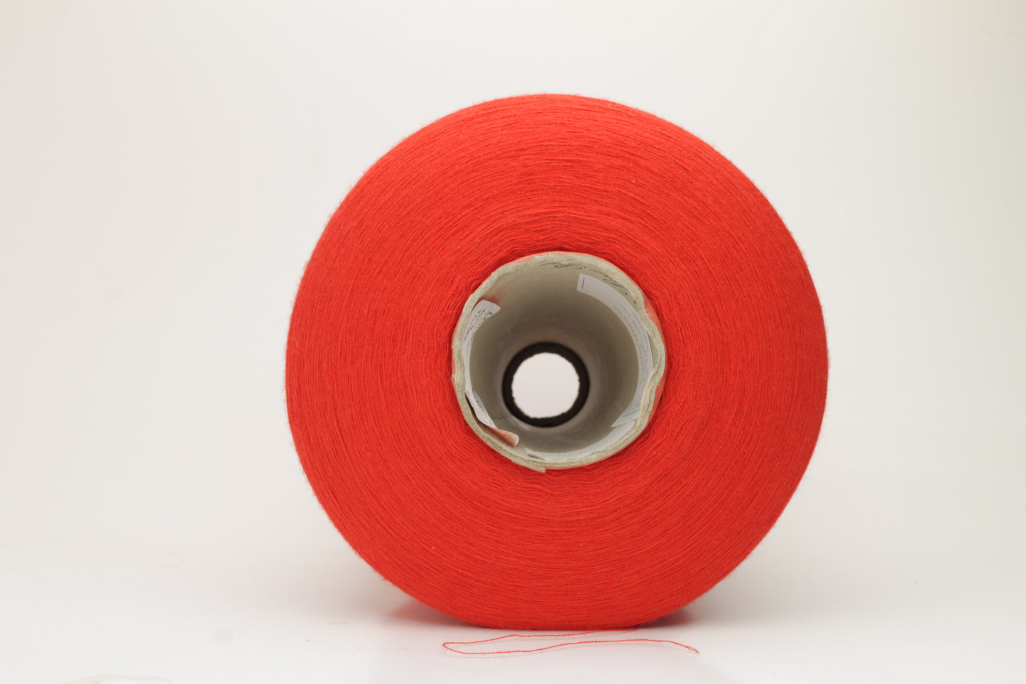 Top Cashmere yarn 100%, 2/48, Loro Piana yarn on Cone, Red. Per 100 gr