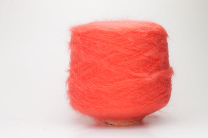 SuperKidMohair yarn 85%, PA 15%, Filpuchi Mangolia, Nm 1500 - Red