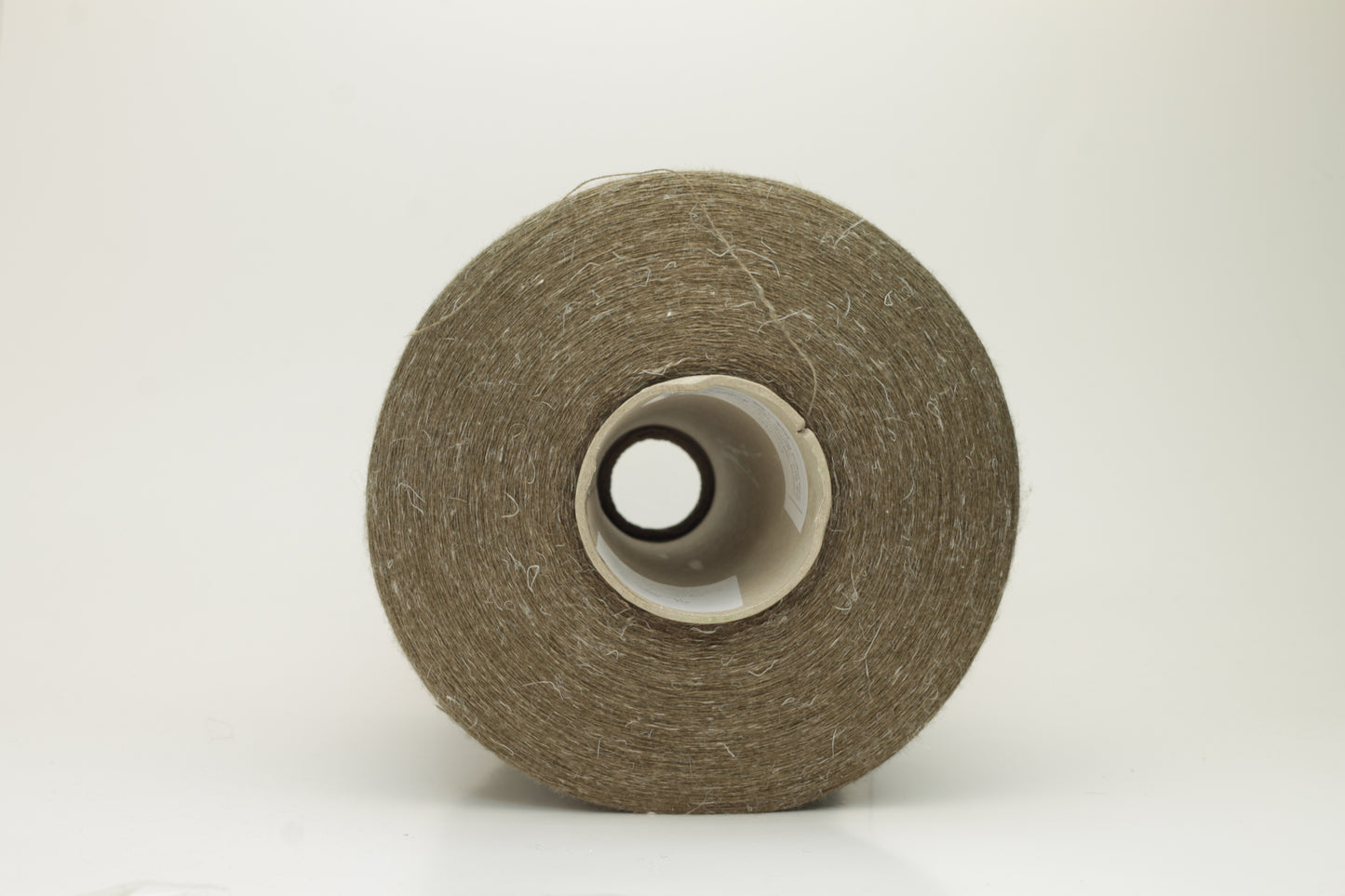 Silk 60%, Cashmere 30%, Lino 10% Nm 3/80,Zegna Baruffa. Color Brown