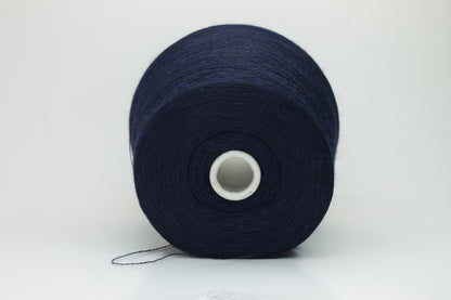 Alpaca yarn 100%, art Suri Filpucci yarn on Cone. Nm 2/16 - color Navy