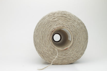 StopLino, Nm 2000, 60% Li, 40% Cashmere yarn, Loro Piana yarn on Cone, Beige