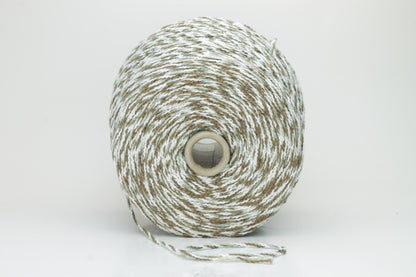 80% Coton yarn, 20% Cachmere yarn, Nm 1/1450, Loro Piana, Multicolor