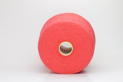 Fine, single-ply linen yarn in a Cocomero. Reveals a crisp texture and subtle natural sheen, typical of pure linen fiber.