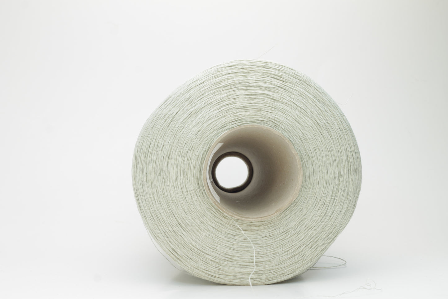 Lino yarn 100%, Nm 2/18, Loro Piana 570F 0999, Color Sage
