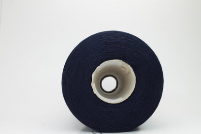Merino 45%, Viscosa 30%, Cashmere 25%. Nm 2/24, Filati biagioli modesto, Color Marino