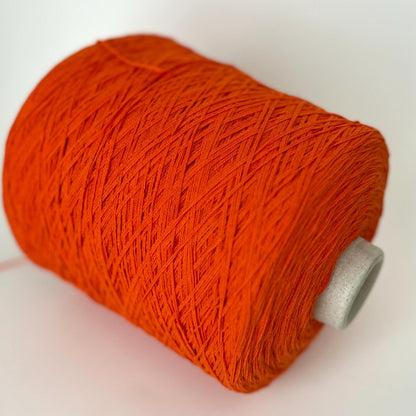Marvel Cotton Blend Yarn 70% Cotton 30% Polyamide. Orange. Per 100 gr