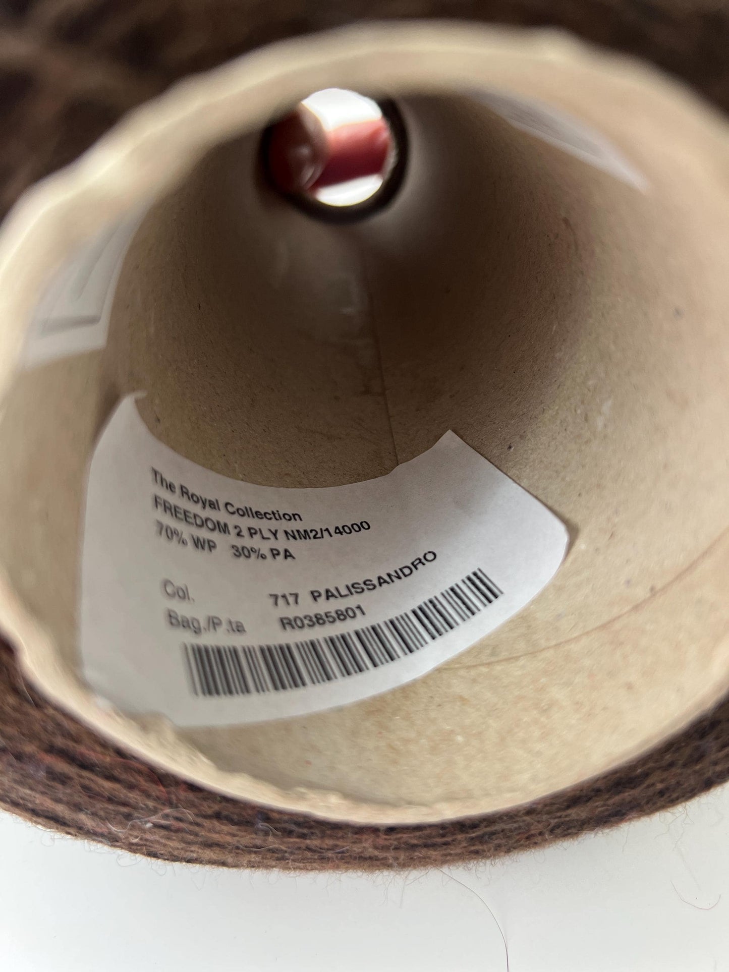 Freedom Royal Alpaca Blend Yarn 70/30 Italy. Color Palissandro. Per 100gr