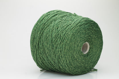 Silk Bourette 60%, Merino 40%, Nm 1/11,KERRY. Color Green