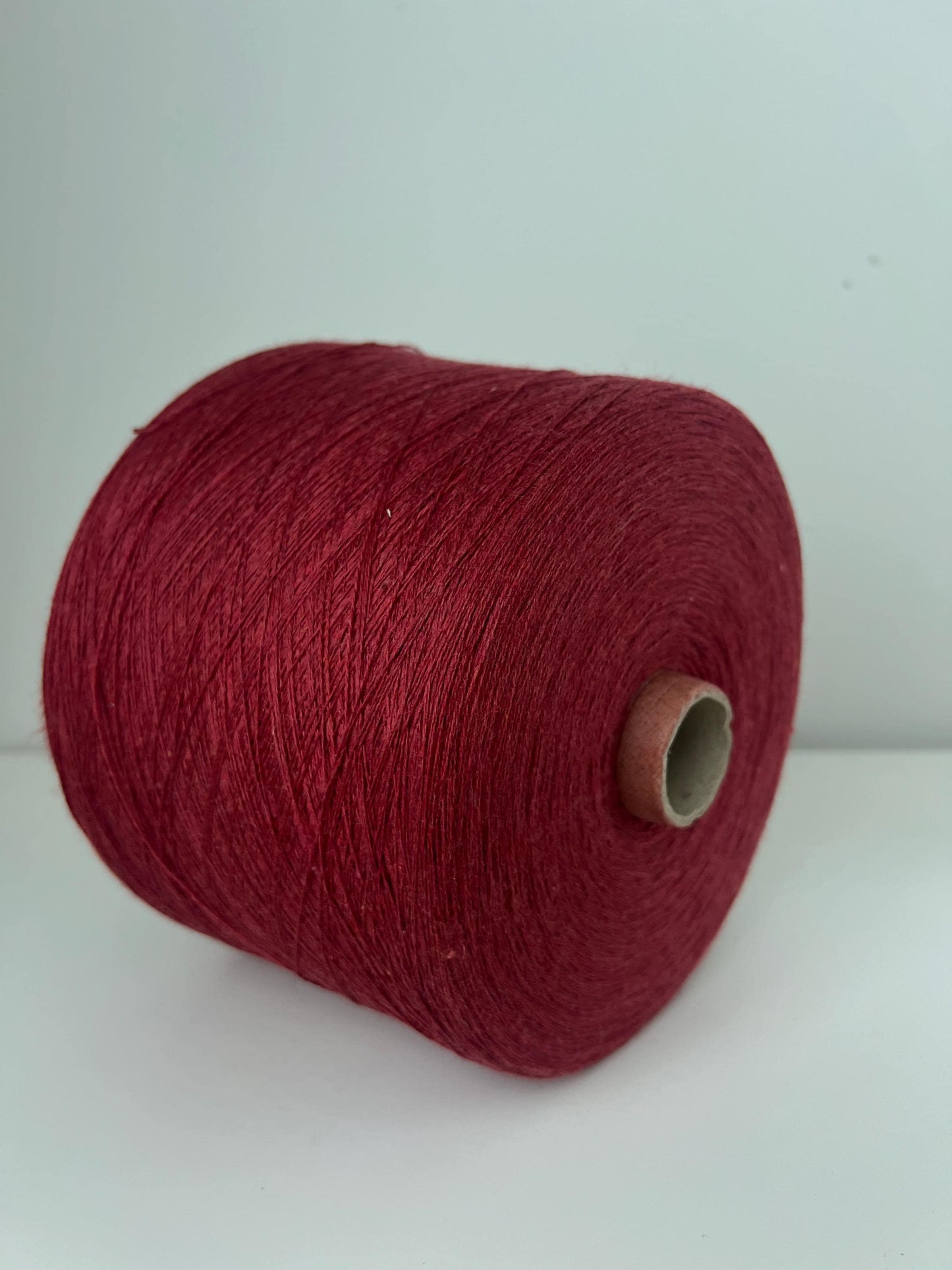 70% Merino&30% Silk yarn,Nm 2/28.PROFILLO,Color Ciliegia.Per 100gr