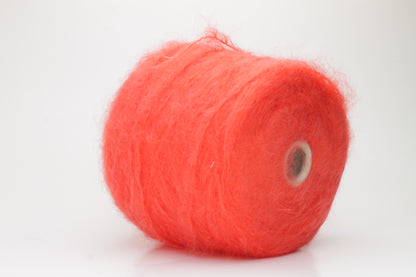 SuperKidMohair yarn 85%, PA 15%, Filpuchi Mangolia, Nm 1500 - Red