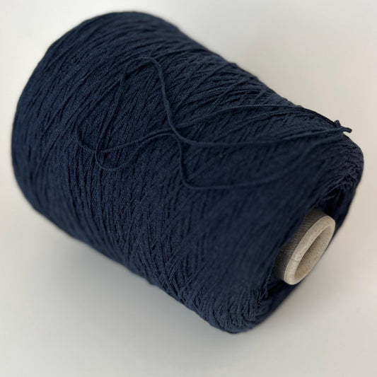 Marvel Cotton Blend Yarn 70% Cotton 30% Polyamide. Dark Blue.Per 100 gr