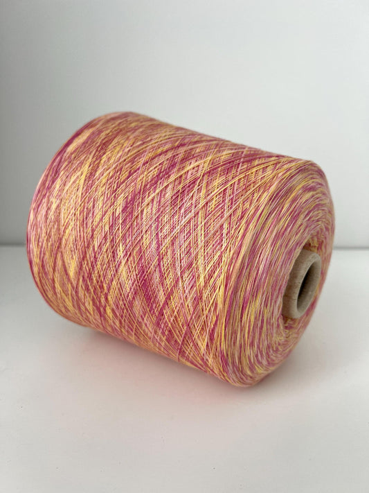Merino yarn 100%, PROFILLO,Nm 3/80.Color Red&Yellow&Pink.Per 100gr