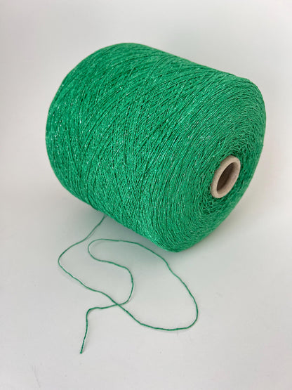 New Mill Hip Hop Lux Yarn 54% Cotton Lurex Blend Nm 4600. Per 100 gr