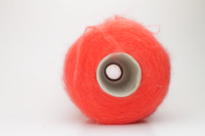 SuperKidMohair yarn 85%, PA 15%, Filpuchi Mangolia, Nm 1500 - Red