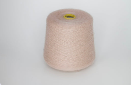 Kid Mohair yarn 70% & Silk yarn 30% - Beige. Per 100 gr