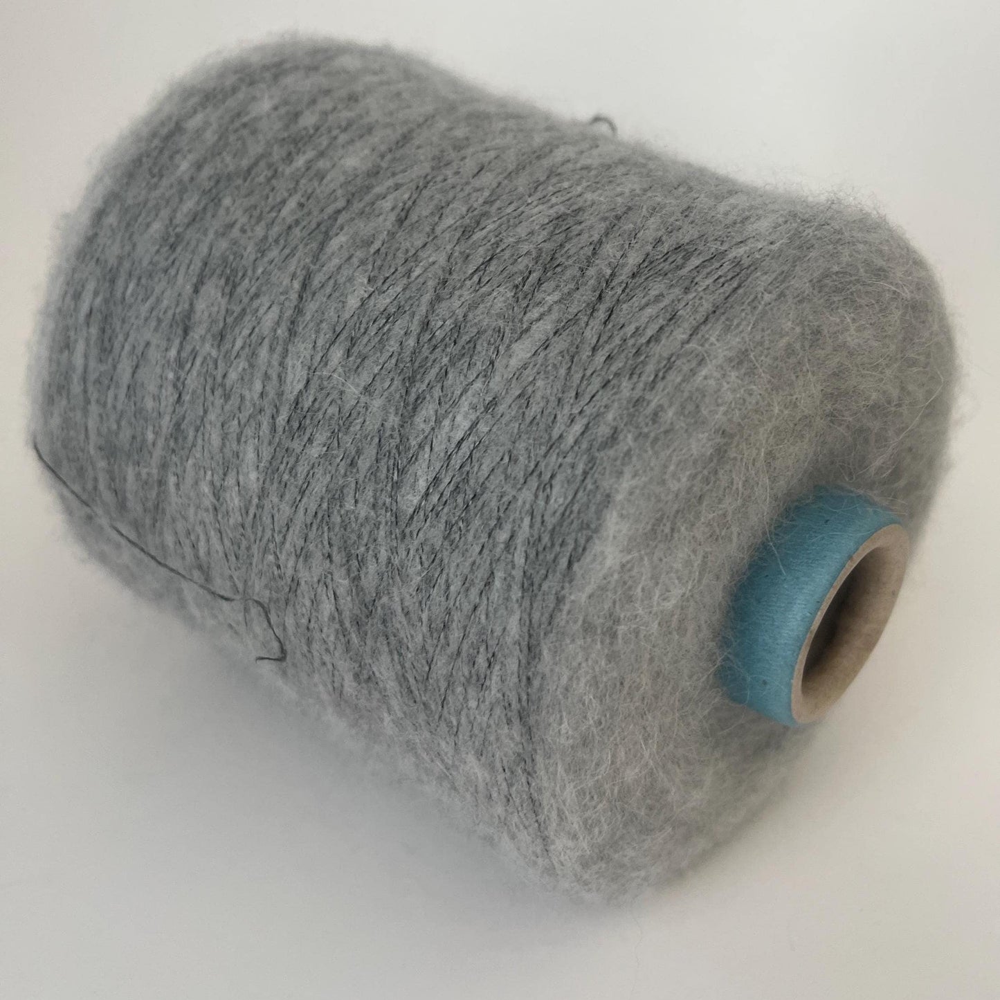 Sesia Baby Alpaca Fluffy Yarn Blend Italy–NM 1/9500. Gray.Per 100 gr