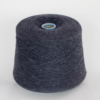 100% Cashmere yarn, Cariaggi 26006 , 2/26 , Lace weight yarn, 100 g/ 1300 m , Gray, per 100 gr