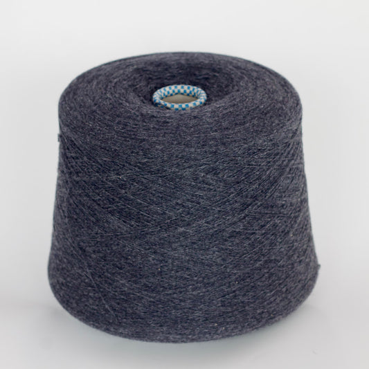 100% Cashmere yarn, Cariaggi 26006 , 2/26 , Lace weight yarn, 100 g/ 1300 m , Gray, per 100 gr