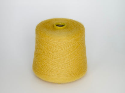 Kid Mohair Yarn 70% - Silk Yarn 30%, Yarn for knitting, Yarn on Cone. per 100 gr