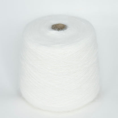 Angora yarn - 80/20% Angora yarn & Polyamide yarn, Italian Yarn, Yarn on Cone. per 100 gr